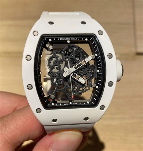 richard mille white rm 055|rm055 bubba watson.